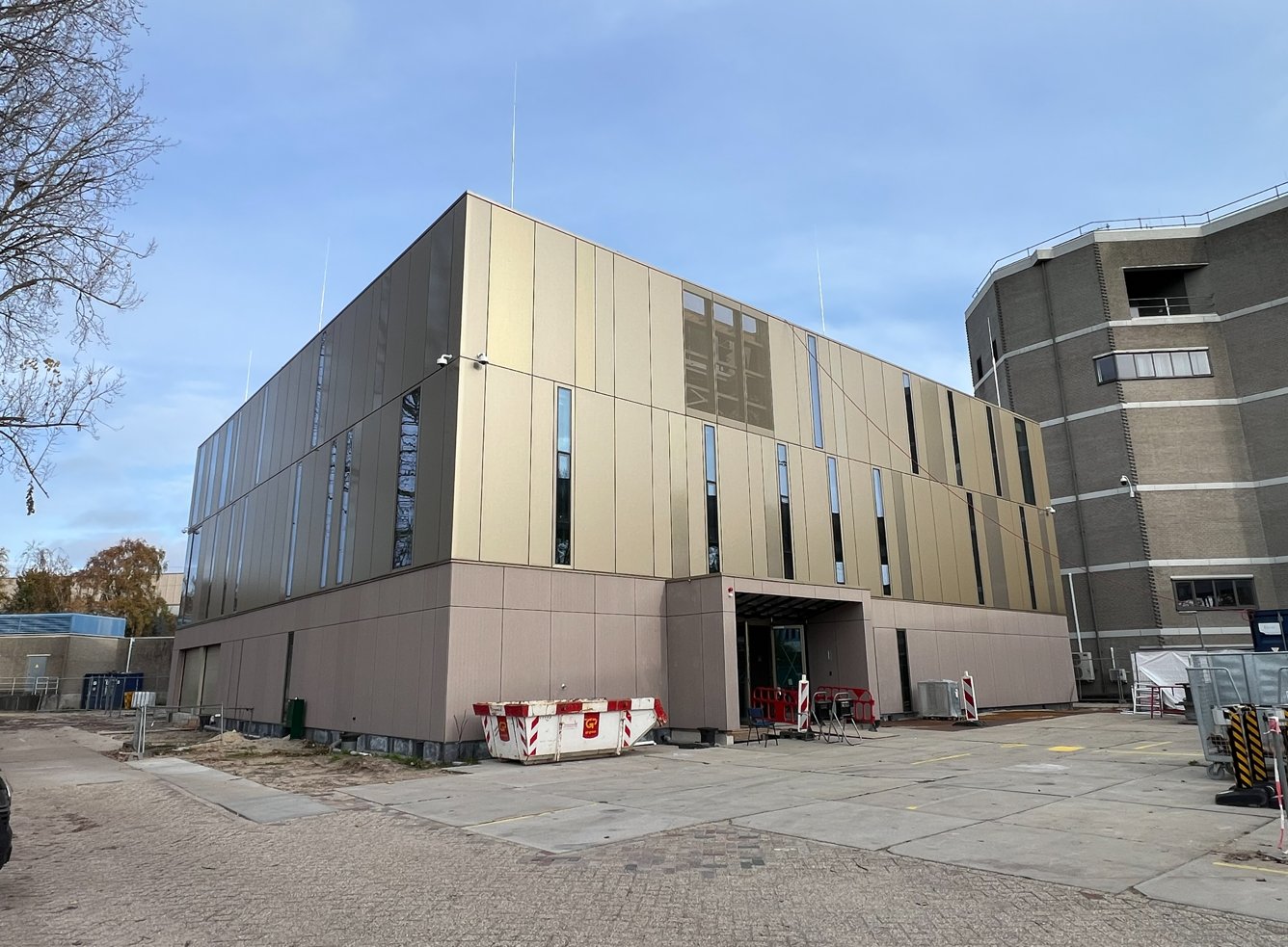 Verkeerscentrale Amsterdam — exterieur, oplevering