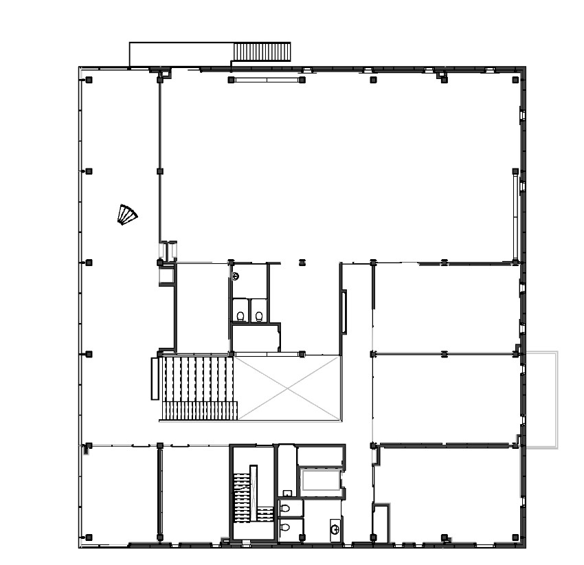 Plattegrond eerste verdieping